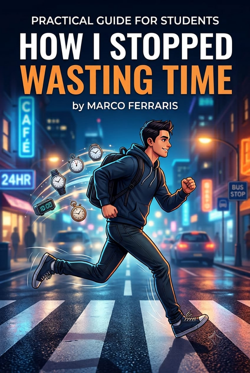 Cover of the ebook 'How I Stopped Wasting Time' with practical exercises