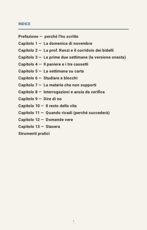 Anteprima 1 dei contenuti interni dell'ebook 'Come ho smesso di correre dietro al tempo'