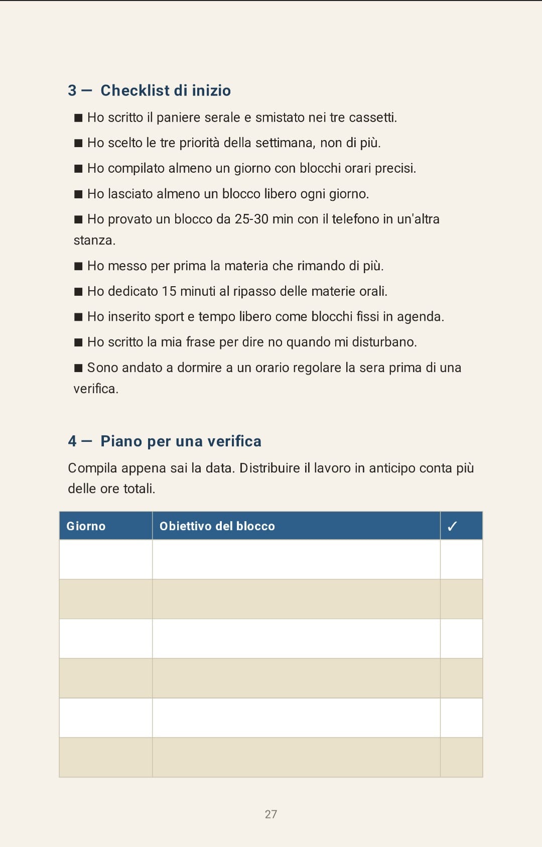 Anteprima 4 dei contenuti interni dell'ebook 'Come ho smesso di correre dietro al tempo'